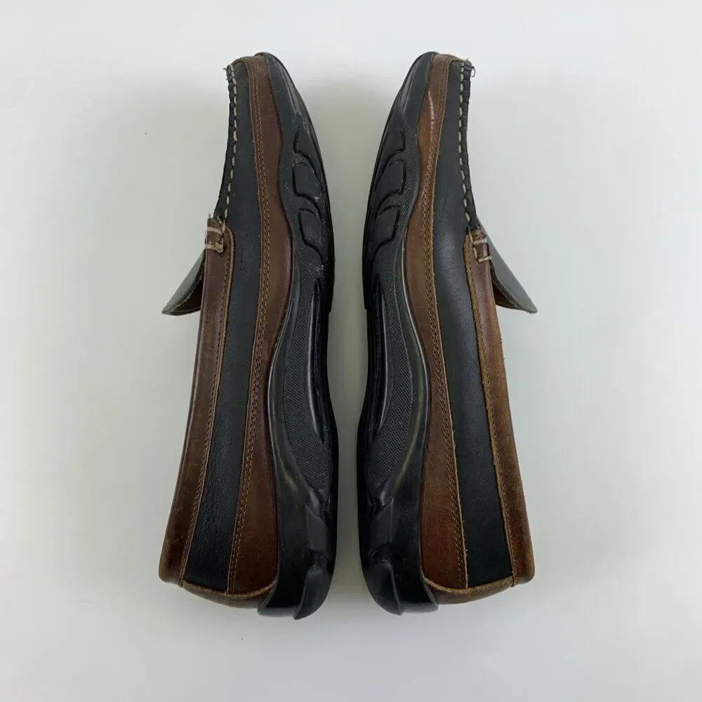 Allen Edmonds Boulder Venetian Driving Moccasin Loafer Black Brown Leather M 11‎